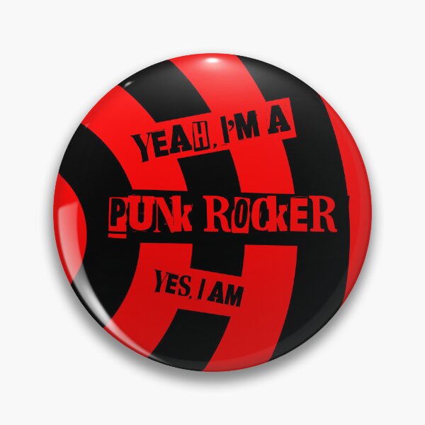 Item preview, I'm a Punk Rocker.  Yes, I am. designed and sold by UncleAlias.