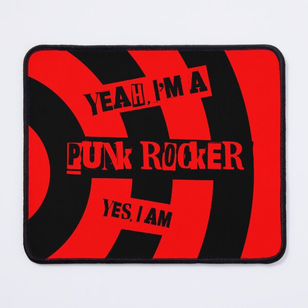 Item preview, I'm a Punk Rocker.  Yes, I am. designed and sold by UncleAlias.