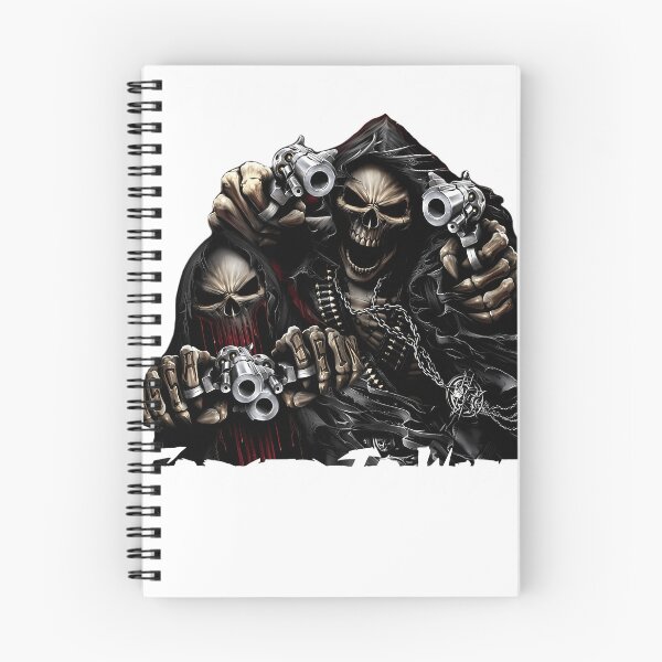 Item preview, Born-To-Shit-Forced-To-Wipe-2-Funny-Skull-Badass-Skeleton-With-Guns-Meme designed and sold by InayaBourne.