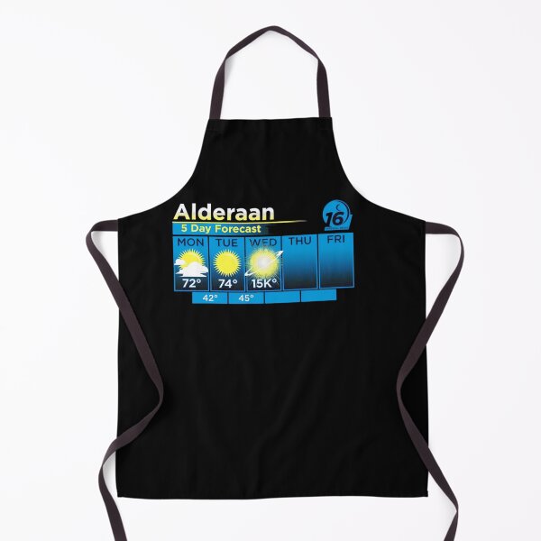 Item preview, ALDERAAN 5 DAY FORECAST designed and sold by MyrnaHeaney.