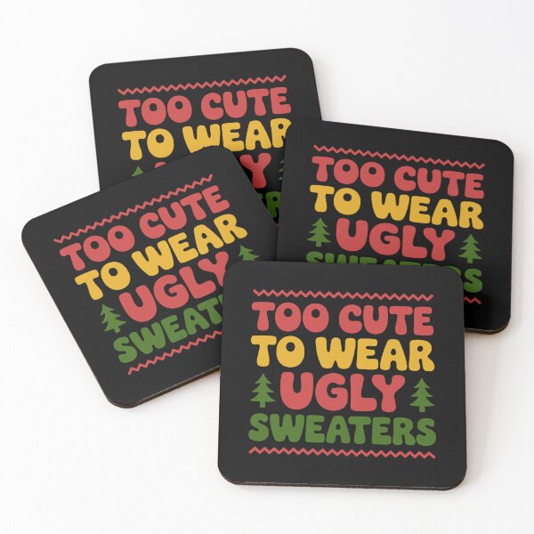 Item preview, Too Cute to Wear Ugly Sweaters designed and sold by theartfulaspie.