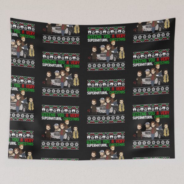Item preview, Wishing You A Very Supernatural Christmas designed and sold by DavyApyuan.