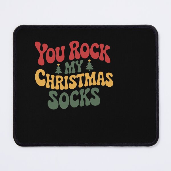 Item preview, You Rock My Christmas Socks designed and sold by theartfulaspie.