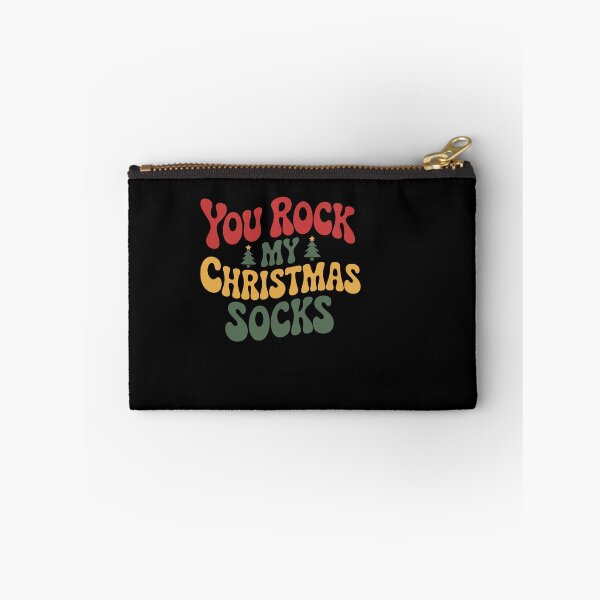 Item preview, You Rock My Christmas Socks designed and sold by theartfulaspie.