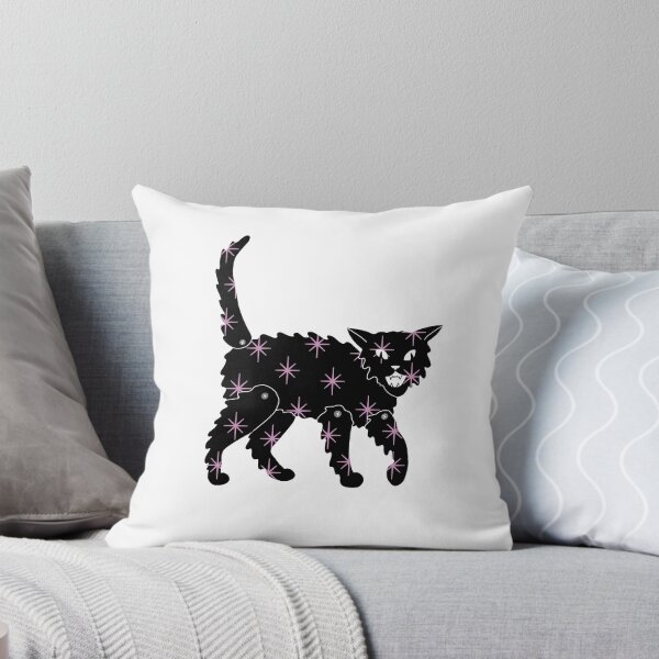 Item preview, Vintage Black Scaredy Cat Halloween Cutout designed and sold by MystiqueButique.
