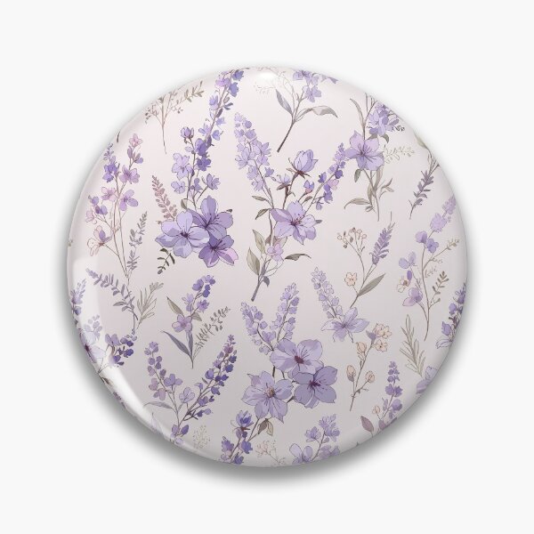Item preview, Soft Purple Floral Art designed and sold by CoolPixels.