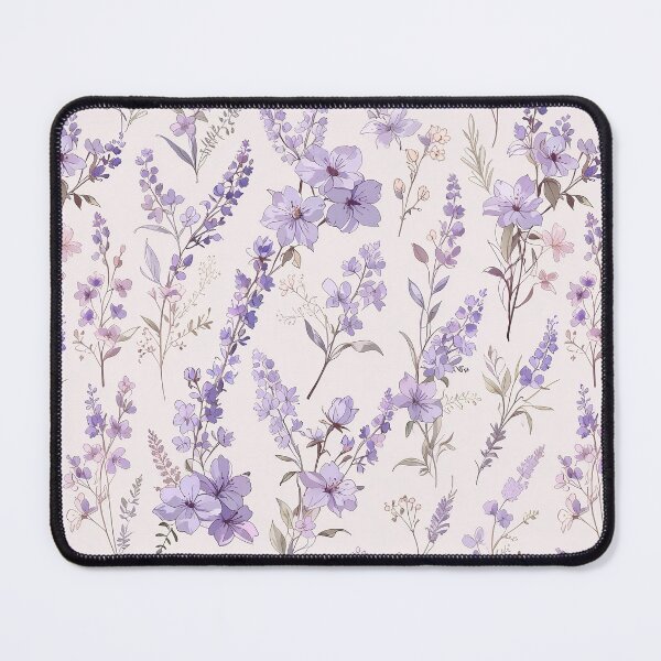 Item preview, Soft Purple Floral Art designed and sold by CoolPixels.
