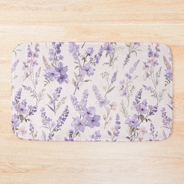 Item preview, Soft Purple Floral Art designed and sold by CoolPixels.