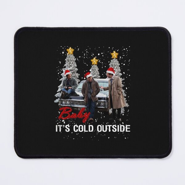 Item preview, Supernatural baby it's cold outside Christmas shirt designed and sold by DavyApyuan.