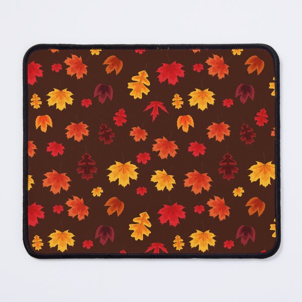 Item preview, Rich Autumn Foliage with Maple and Oak Leaves A-Line Dress designed and sold by FestivityFinds.