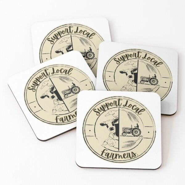 Item preview, Support Local Farmers  designed and sold by bsubdesigns.