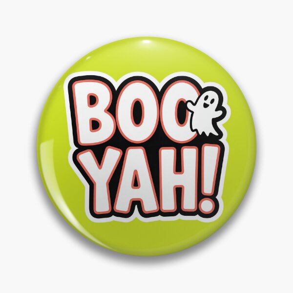 Item preview, Boo Yah! – Cute and Spooky Ghost Halloween Design designed and sold by HolisticFurArt.