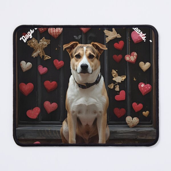 Item preview, Dogs Don’t Just Guard Homes They Guard Hearts | Loving Dog Quote Design designed and sold by george335555.