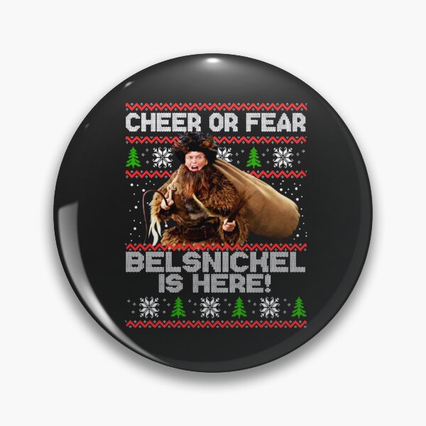 Item preview, Cheer Or Fear Belsnickel is Here Christmas Sweater designed and sold by DavyApyuan.