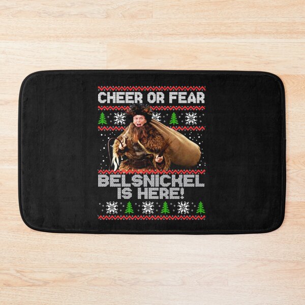 Item preview, Cheer Or Fear Belsnickel is Here Christmas Sweater designed and sold by DavyApyuan.