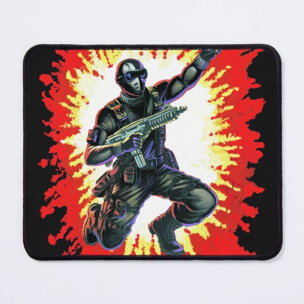 Item preview, Retro GI Joe Snake Eyes toy card back design designed and sold by VeryEnglishGent.