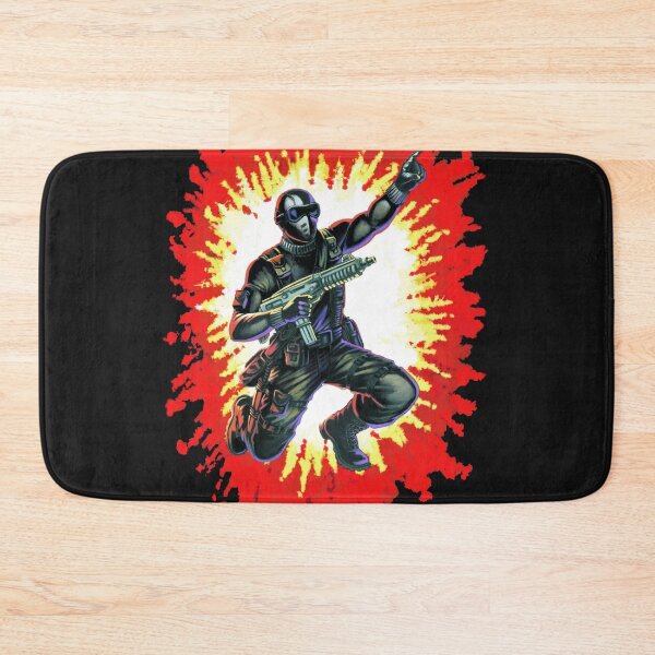 Item preview, Retro GI Joe Snake Eyes toy card back design designed and sold by VeryEnglishGent.