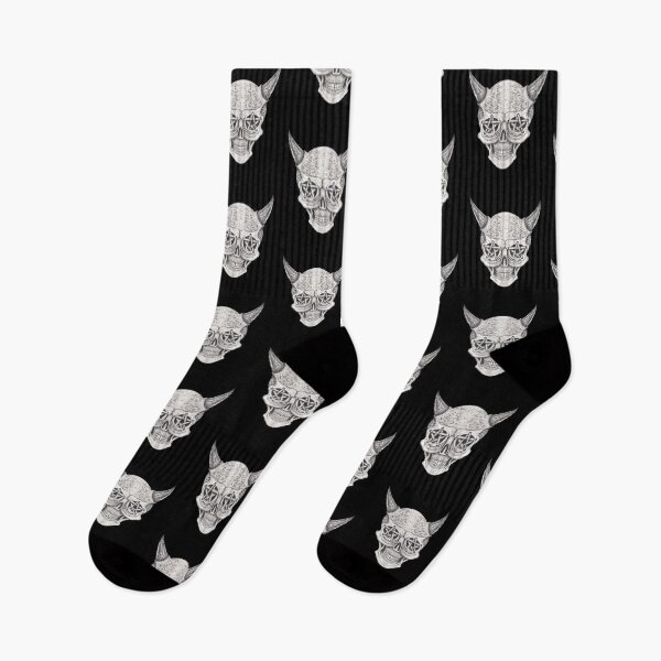 Item preview, Demon skull surreal art. designed and sold by Jiwsurreal.
