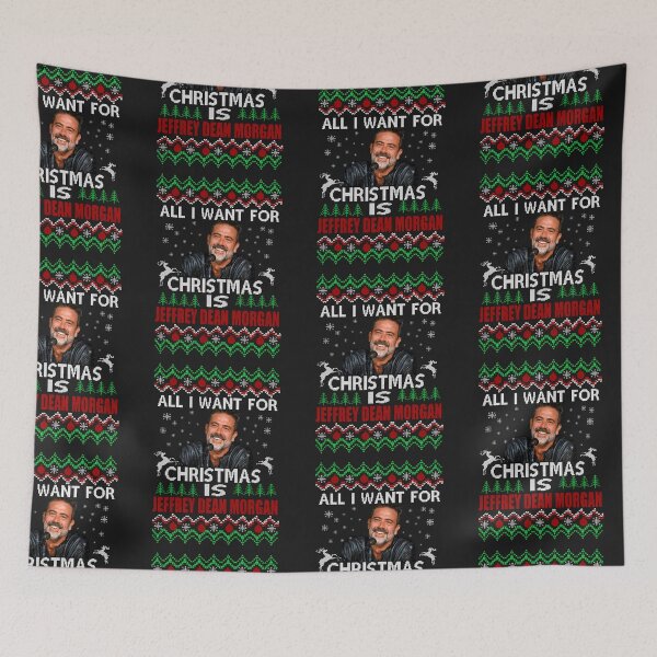 Item preview, All I Want for Christmas is Jeffrey Dean Morgan designed and sold by DavyApyuan.