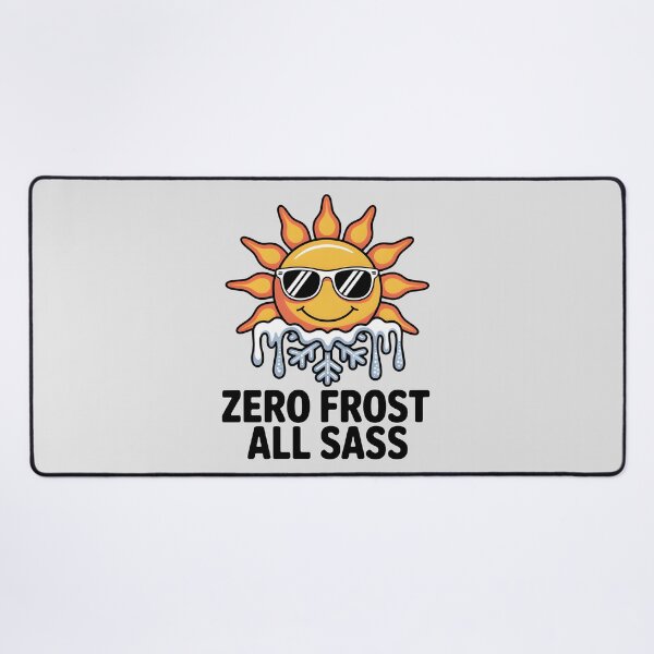 Item preview, Zero Frost, All Sass – Sunny Spring Vibes designed and sold by Jollys-ArtShop.