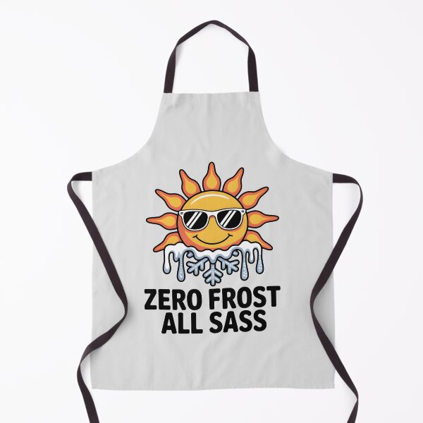 Item preview, Zero Frost, All Sass – Sunny Spring Vibes designed and sold by Jollys-ArtShop.