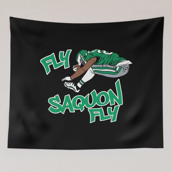 Item preview, Fly Saquon Fly, Philadelphia Football design designed and sold by FanSwagUnltd.