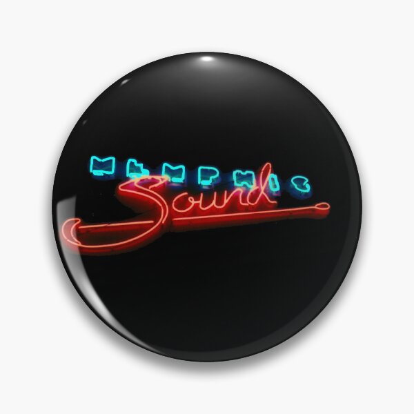 Item preview, Memphis Sound, Vintage Neon Sign designed and sold by ImagistStudio Presents MikesDigs.