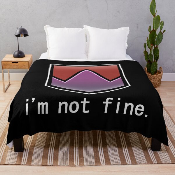 Item preview, I'M Not Fine Damage Down Ffxiv designed and sold by bijGagelmanAr.
