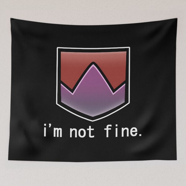 Item preview,  I'M Not Fine Damage Down Ffxiv designed and sold by bijGagelmanAr.