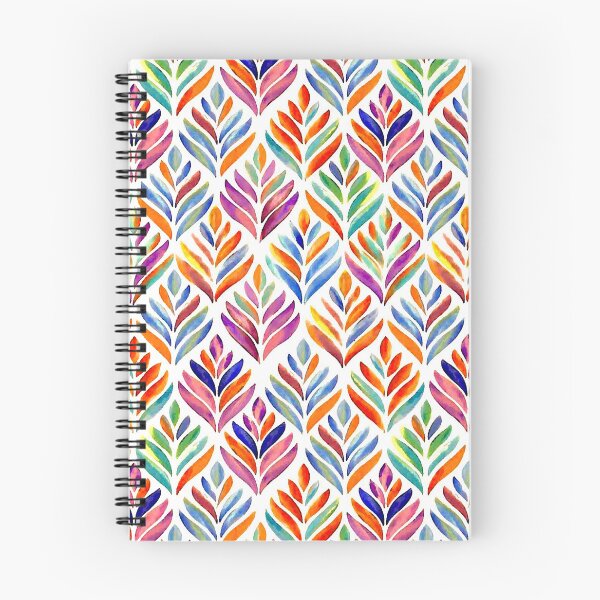 Item preview, Colored Leaf Pattern designed and sold by ViaARTfactory.