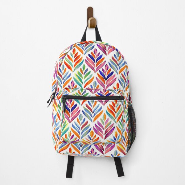 Item preview, Colored Leaf Pattern designed and sold by ViaARTfactory.