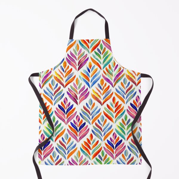 Item preview, Colored Leaf Pattern designed and sold by ViaARTfactory.