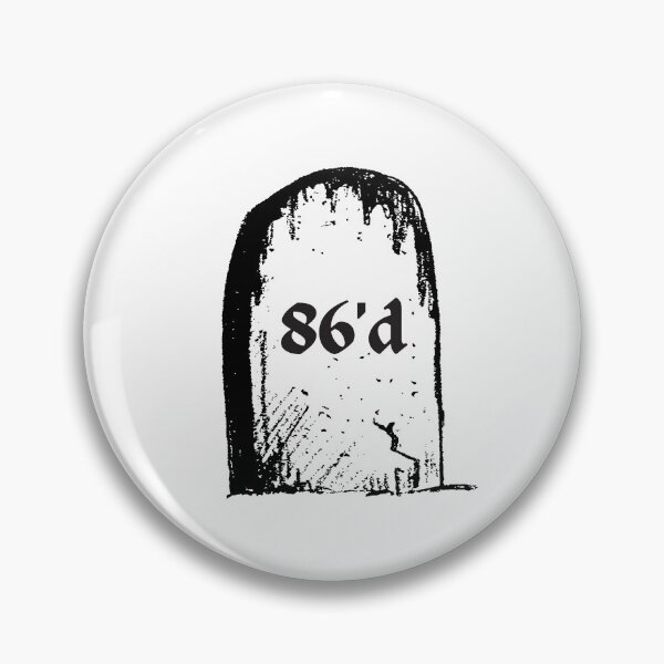 Item preview, 86'd Gravestone Restaurant Joke designed and sold by MystiqueButique.