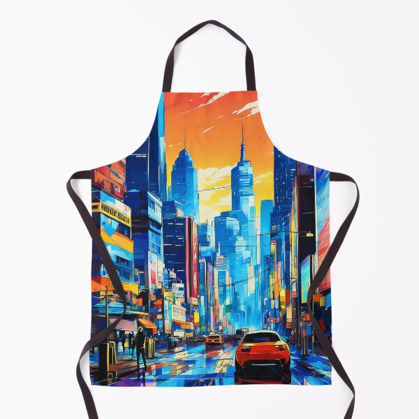 Item preview,  Pop Art Culture Colorful Comic-Style Urban City  designed and sold by DEC02.