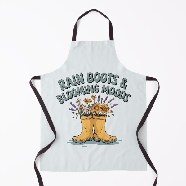 Item preview, Rain Boots & Blooming Moods – Cheerful Spring Vibes designed and sold by Jollys-ArtShop.