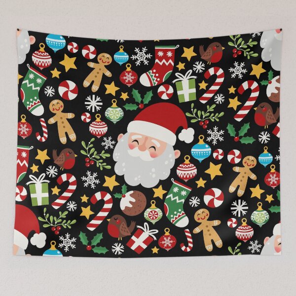 Item preview, Santa, Candy Canes & Gingerbread...  OH MY! Christmas card designed and sold by VeryEnglishGent.