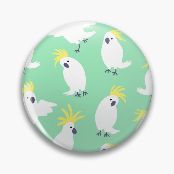 Item preview, Cockatoos on Green designed and sold by samitomato.