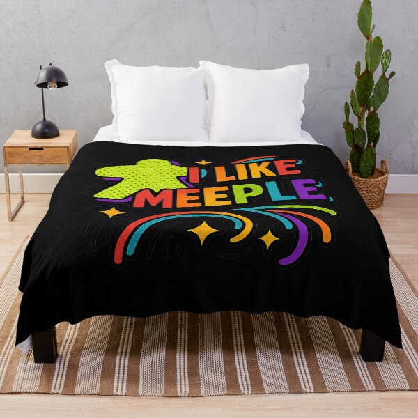 Item preview, I Like Meeple - For Board Gamers - Popart designed and sold by bijGagelmanAr.