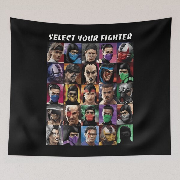 Item preview, Mortal Kombat Select Your Fighter designed and sold by bijGagelmanAr.