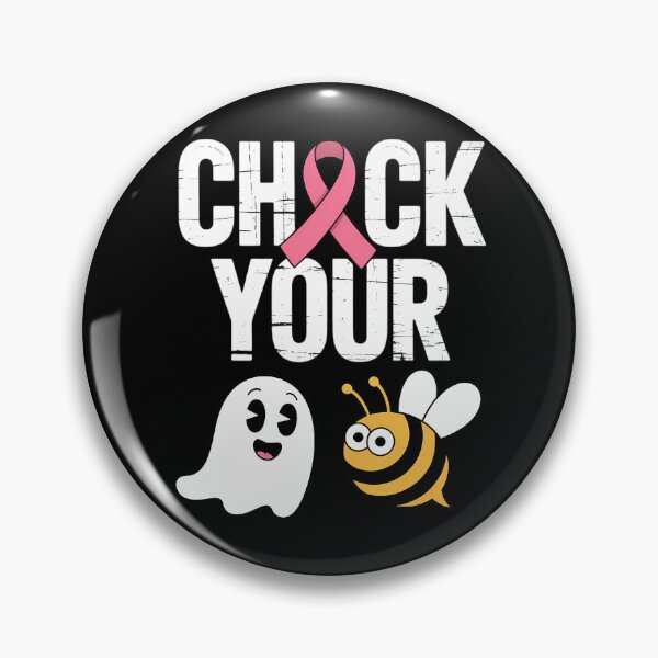 Item preview, Check Your Boo Bees Funny Breast Cancer Halloween designed and sold by brynatshop.