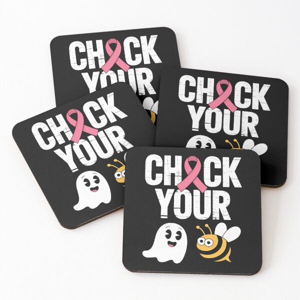 Item preview, Check Your Boo Bees Funny Breast Cancer Halloween designed and sold by brynatshop.