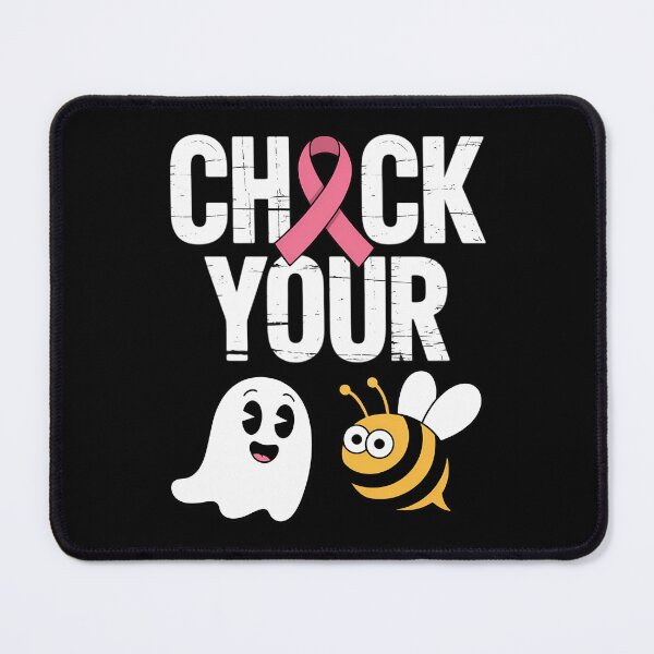 Item preview, Check Your Boo Bees Funny Breast Cancer Halloween designed and sold by brynatshop.