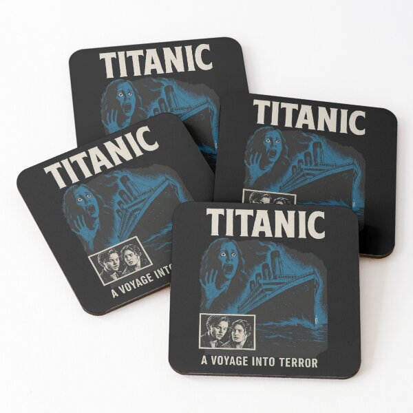 Item preview, Titanic Movies Poster Horror Halloween Fan Art designed and sold by Terahsharris.