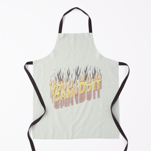 Item preview, You Can Do It Flame Typography Design designed and sold by Cody Hernandez.