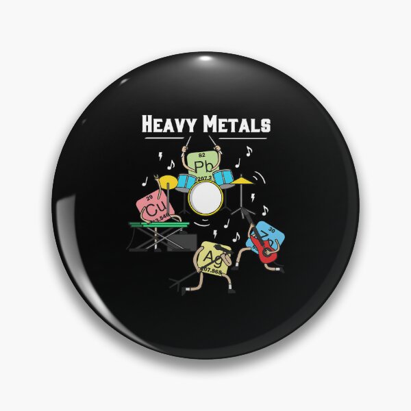 Item preview, Heavy Metals Rock Chemistry Physics Periodic Table Of Elements designed and sold by MontanaBraun.