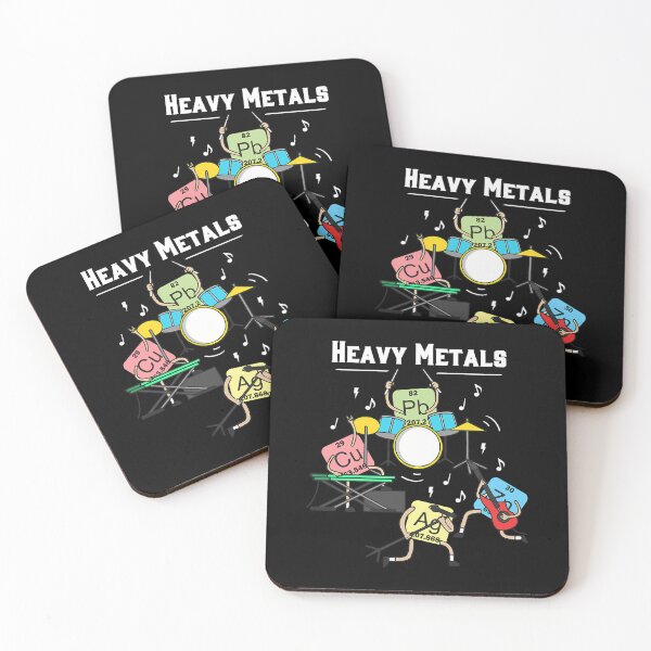 Item preview, Heavy Metals Rock Chemistry Physics Periodic Table Of Elements designed and sold by MontanaBraun.