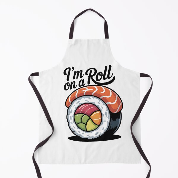 Artikelvorschau, Ich bin auf einer Rolle Lustiges Sushi-Wortspiel entworfen und verkauft von Bliss Find And Design.