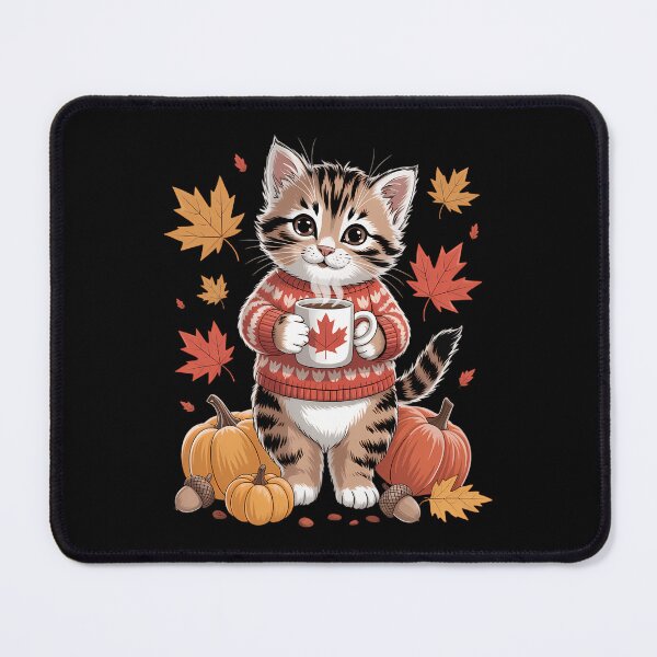 Item preview, Cute Kitten With Funny Fall designed and sold by brynatshop.