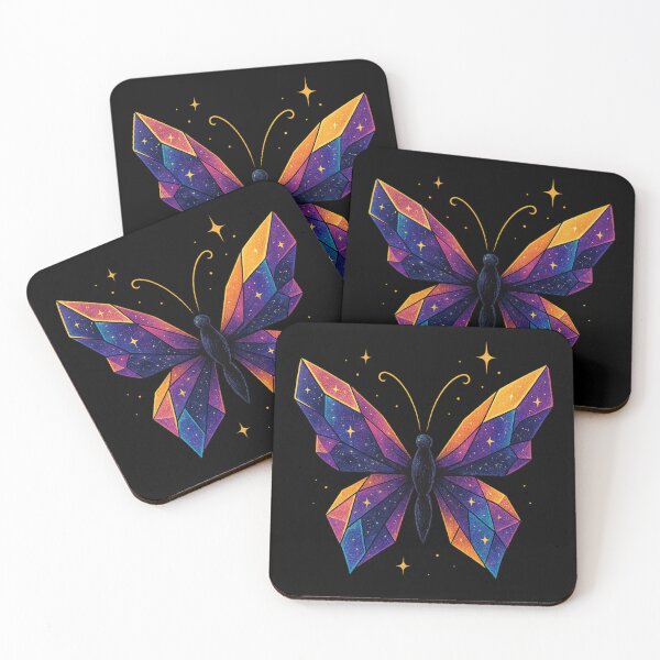 Item preview, “Crystal Wings – Cosmic Butterfly” designed and sold by DailyVibesCo.
