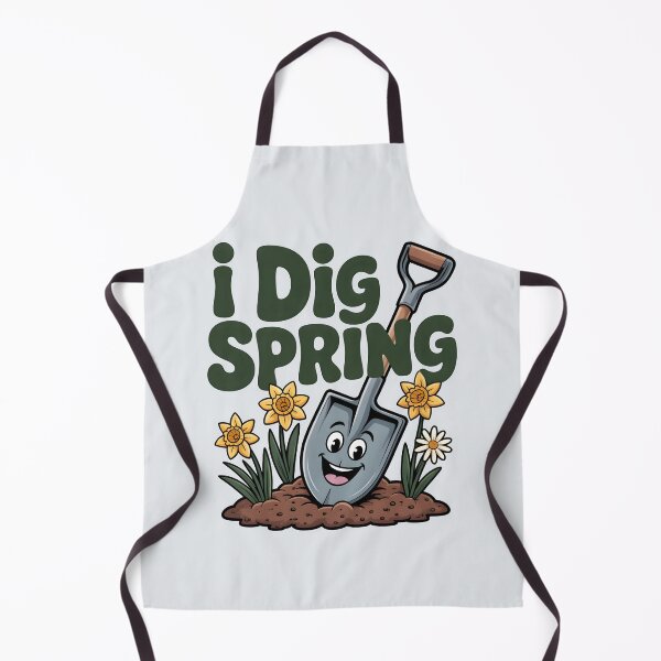 Item preview, I Dig Spring – Happy Garden Fun designed and sold by Jollys-ArtShop.